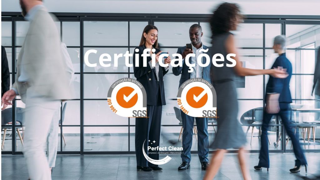 certificações ISO 9001 e ISO 14001