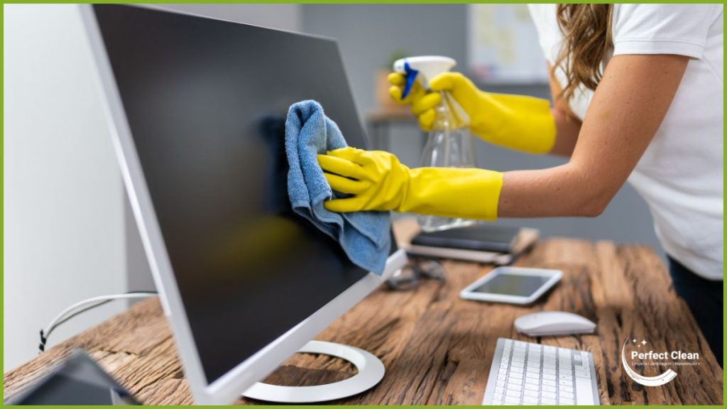 Higienização em ambientes de trabalho